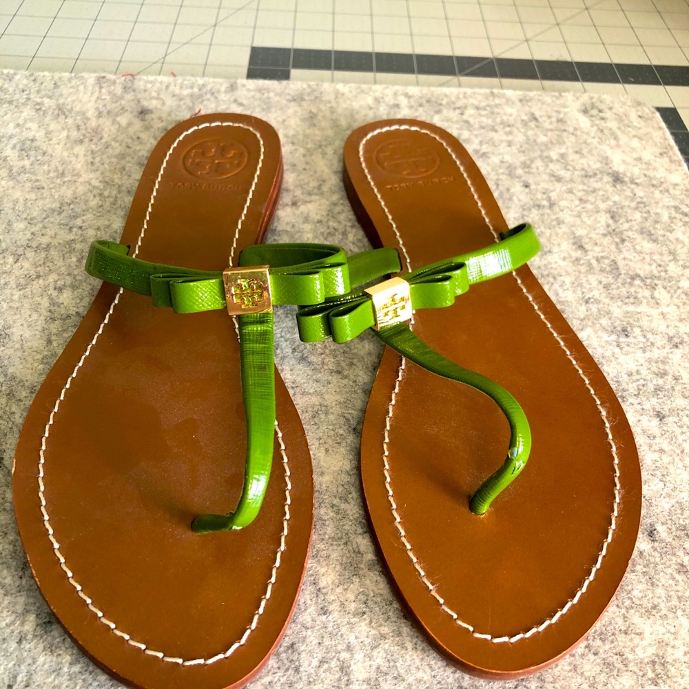Like new, Tory Burch flip flops.  Size 9M